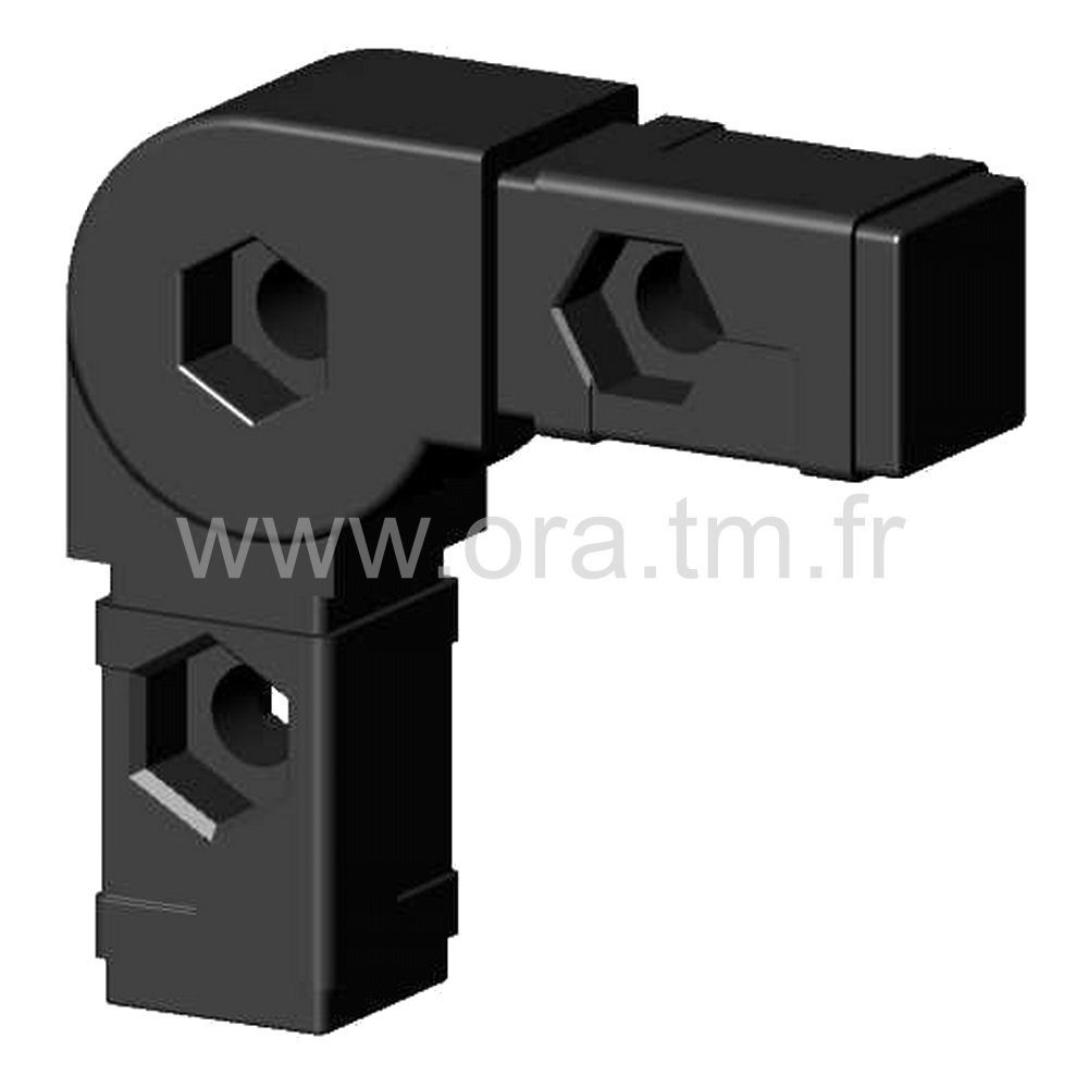 RCV25H - RACCORD ANGLE VARIABLE - TUBE CARRE